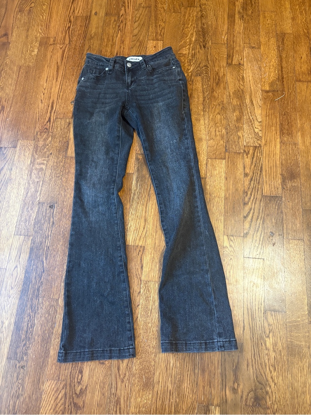 RSQ Women's Dark Wash Flare Jeans